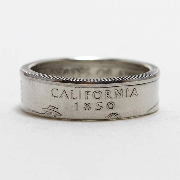 State Quarter Coin Ring