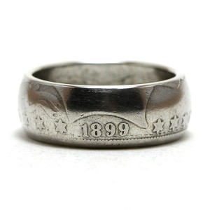 Barber Half Dollar Coin Ring